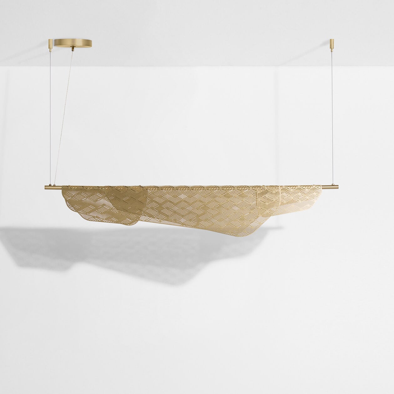 Petite Friture Mediterranea Pendant Light in brass