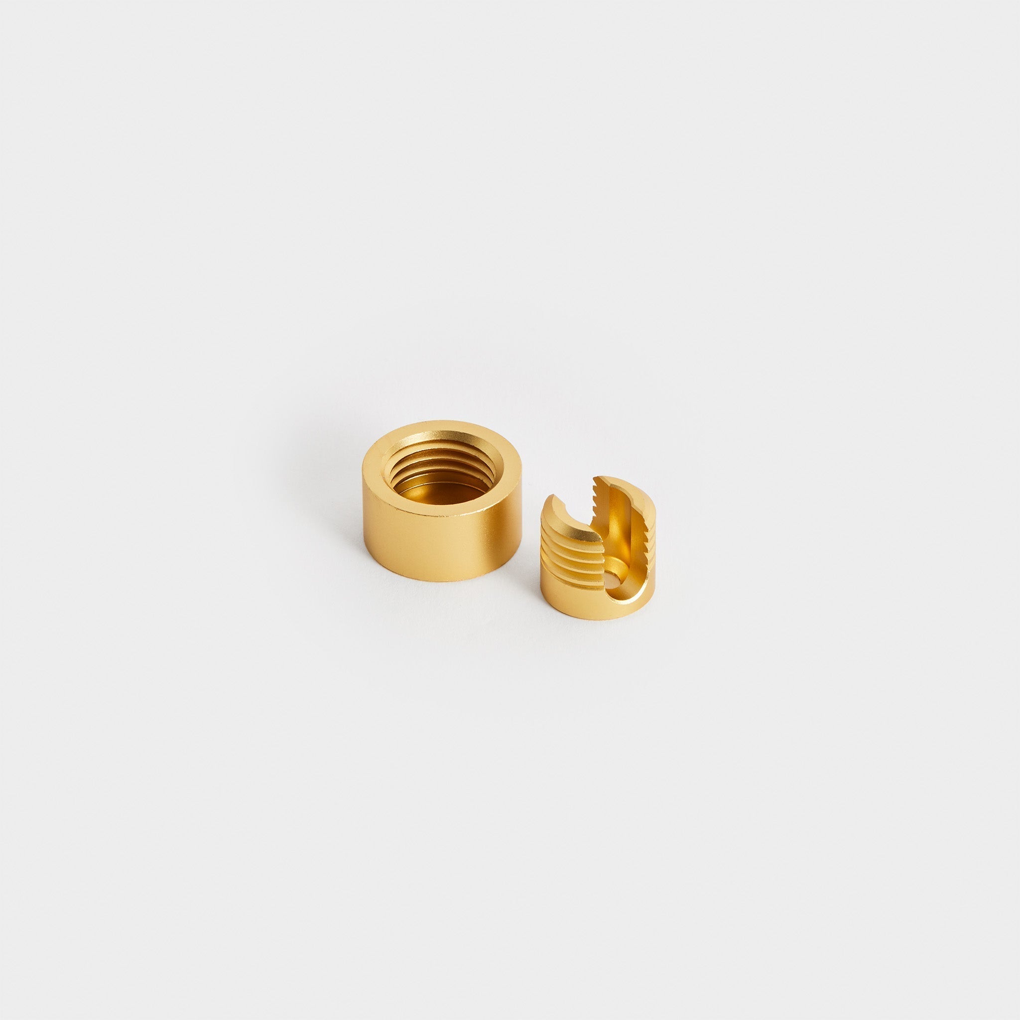 Voronoi III Plug-In Pendant by Tala in Brass — cable bracket detail