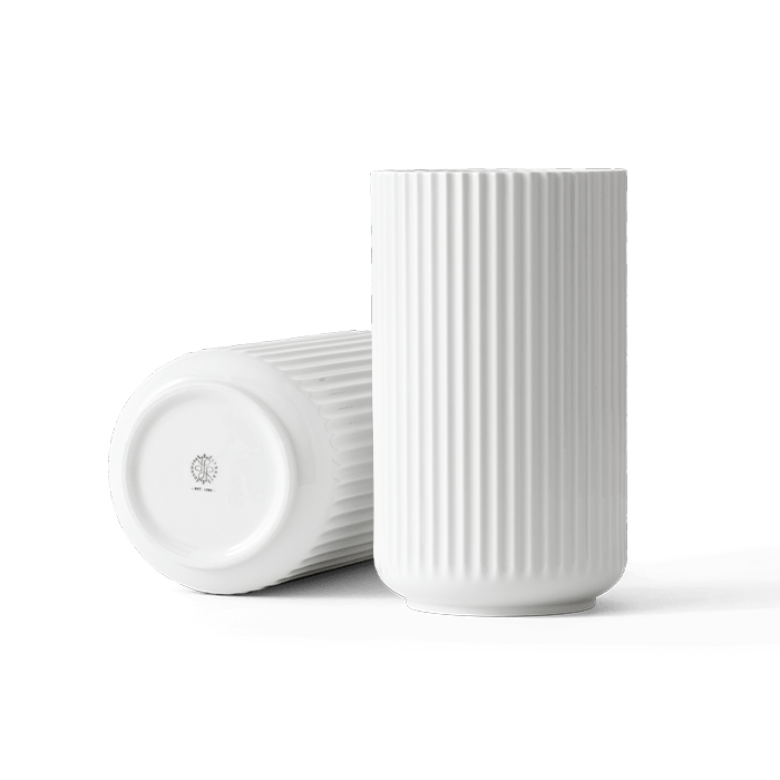 Lyngby Porcelain White Vases