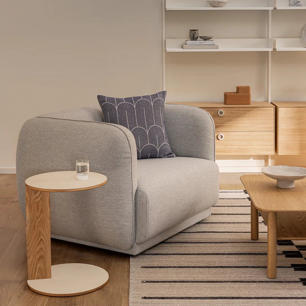 Overhang Round Side Table