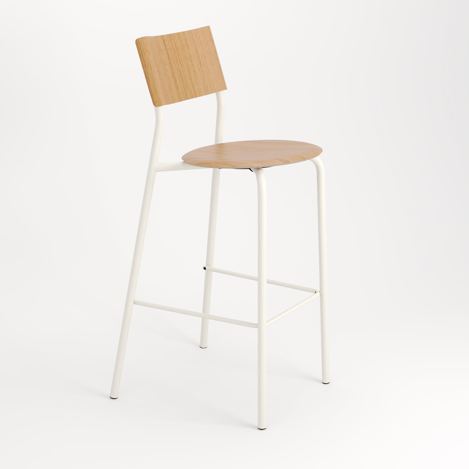 Tiptoe SSD Wood Bar Chair 29.5in