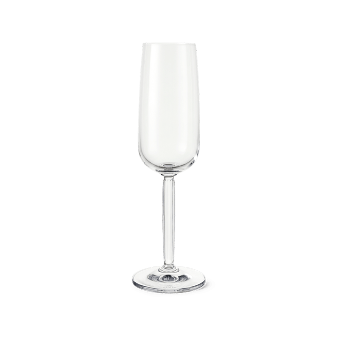 Kähler Hammershøi Glasses in clear mouth-blown glass, by Hans-Christian Bauer, B Corp certified Danish ceramic since 1839.