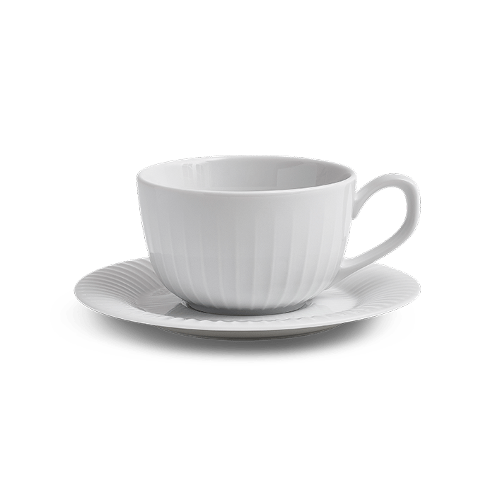 Kähler Hammershøi Cups and Mugs in glazed stoneware, by Hans-Christian Bauer, B Corp certified Danish ceramic since 1839.
