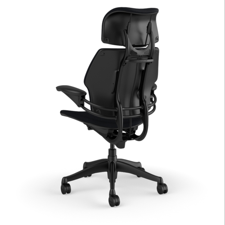 Humanscale Freedom Ocean Headrest - Dynamic Headrest Detail - Rear View