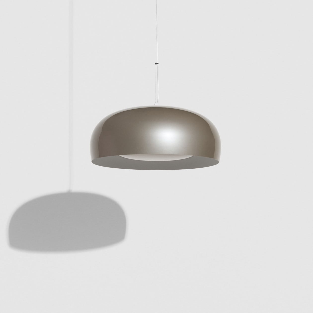 Petite Friture Brush Pendant Light in grey