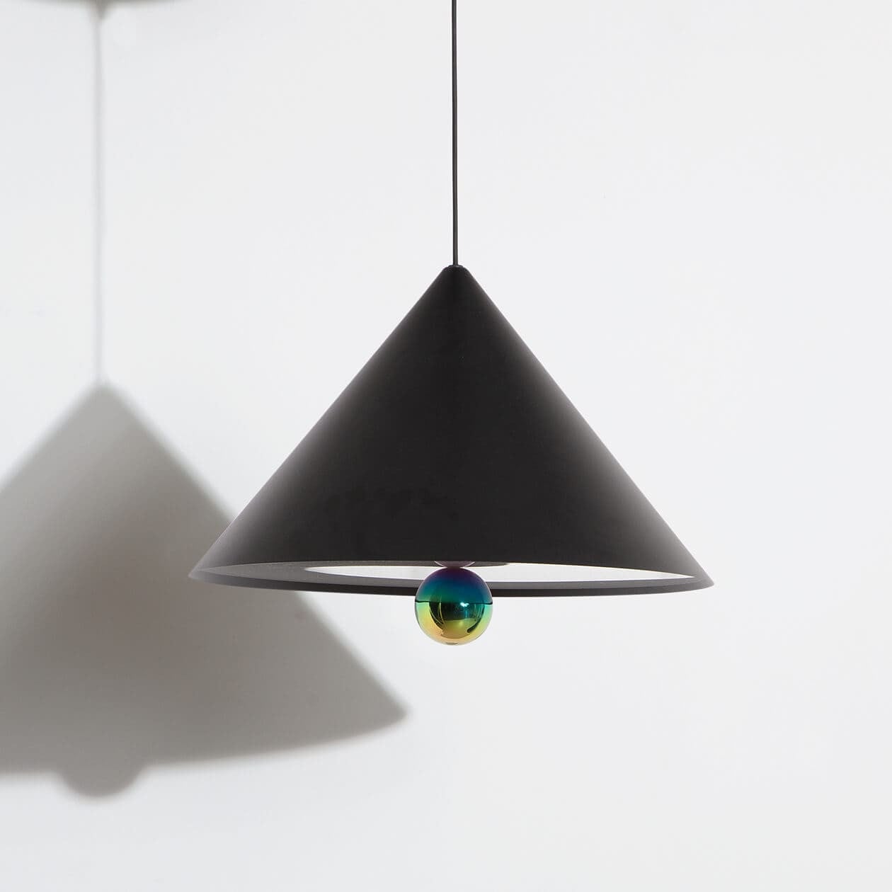 Petite Friture Cherry Pendant Light in cherry, designed by Constance Guisset