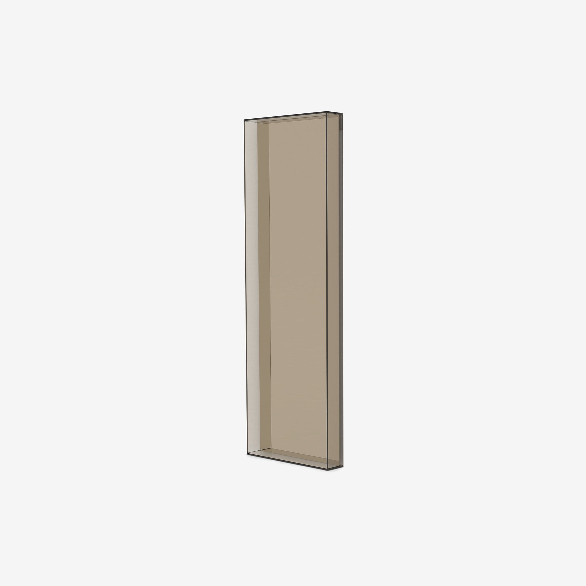 Lucent Tall Mirror in Bronze smoked glass