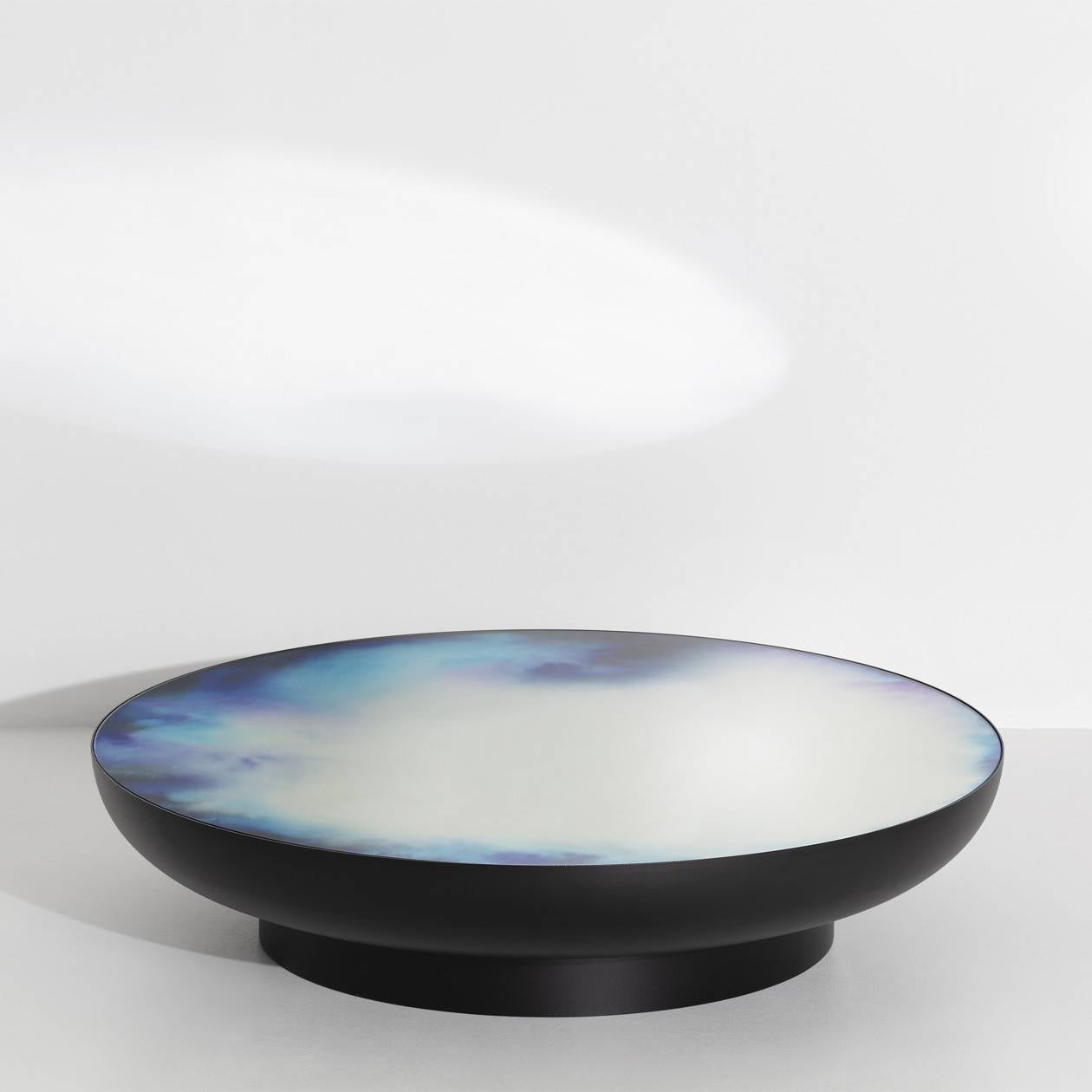Petite Friture Francis Mirror Coffee Table in lacquered metal, designed by Constance Guisset