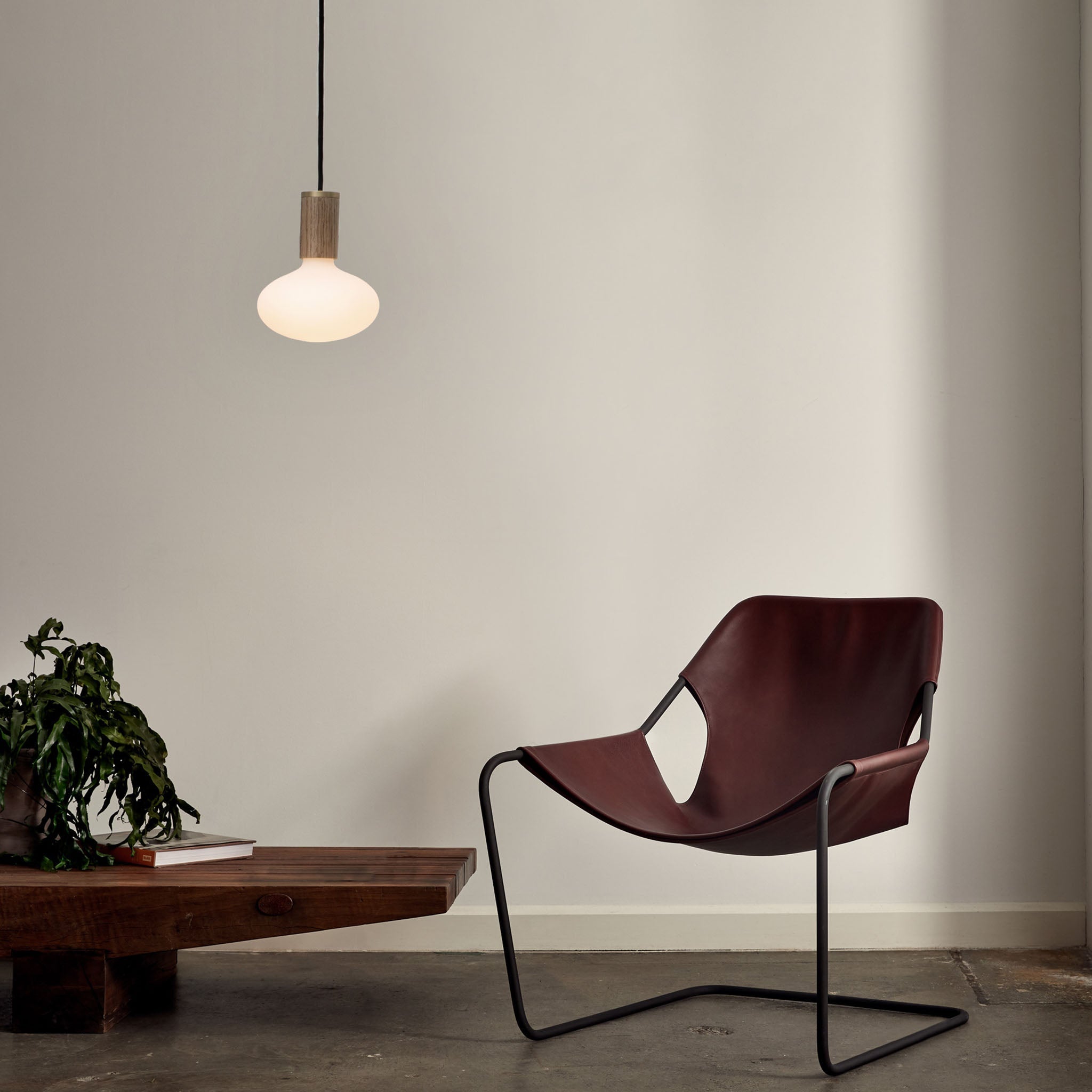Oval Dim-to-Warm Pendant Light by Tala — lifestyle, hallway setting
