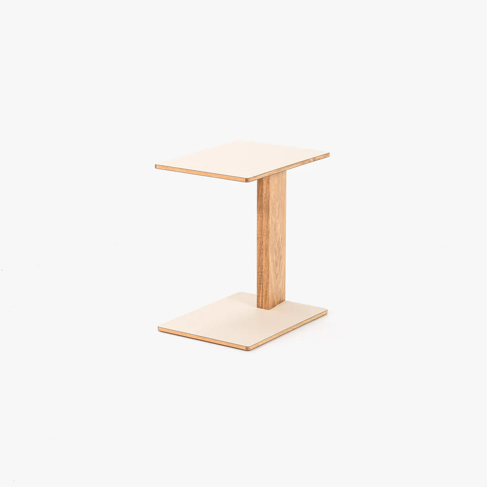 Overhang Rectangular Side Table
