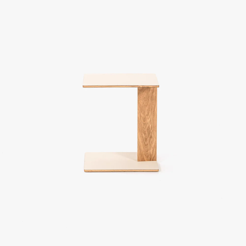 Overhang Rectangular Side Table