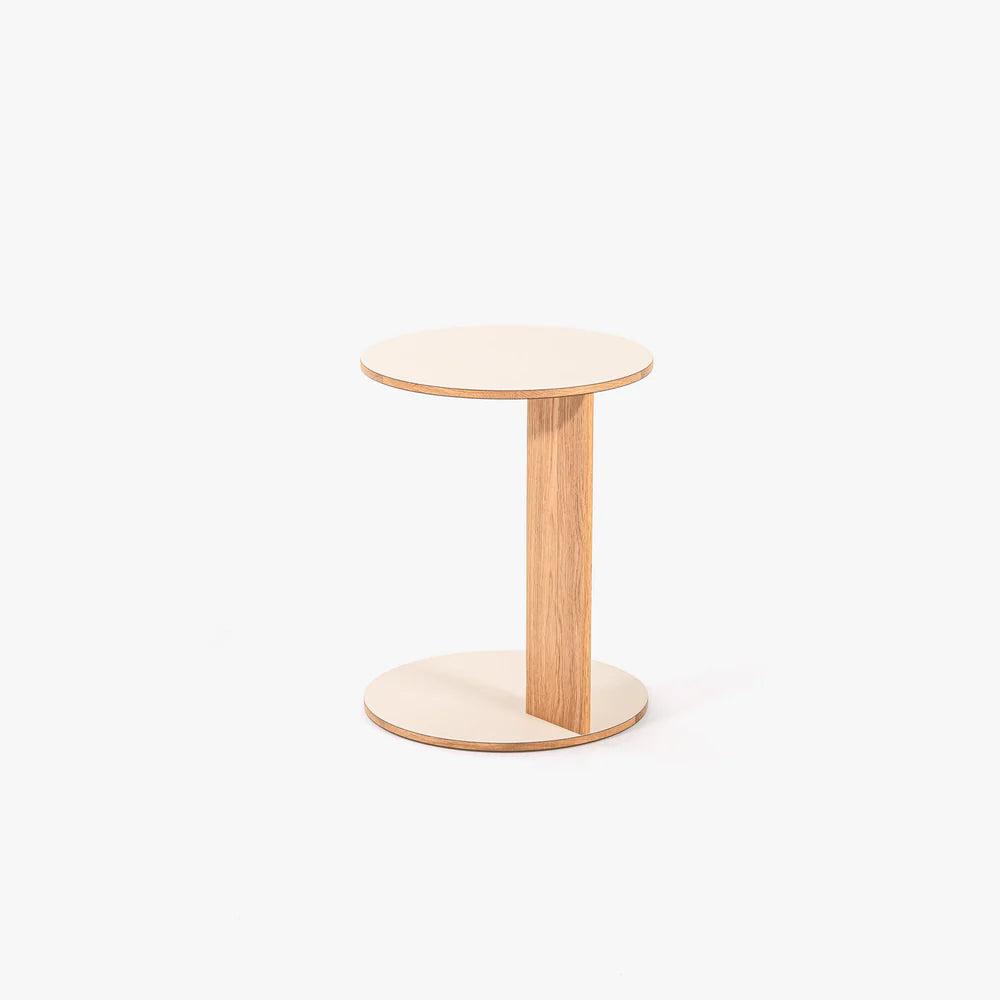 Overhang Round Side Table