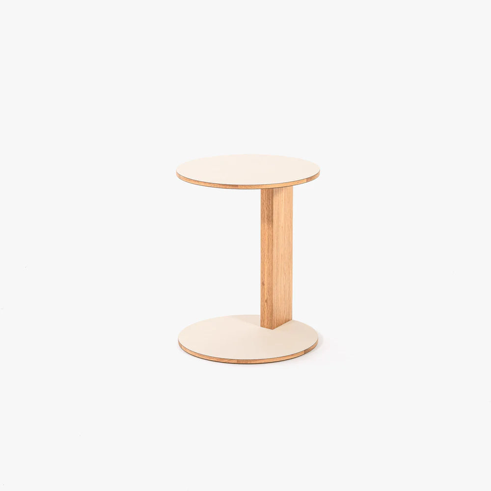Overhang Round Side Table