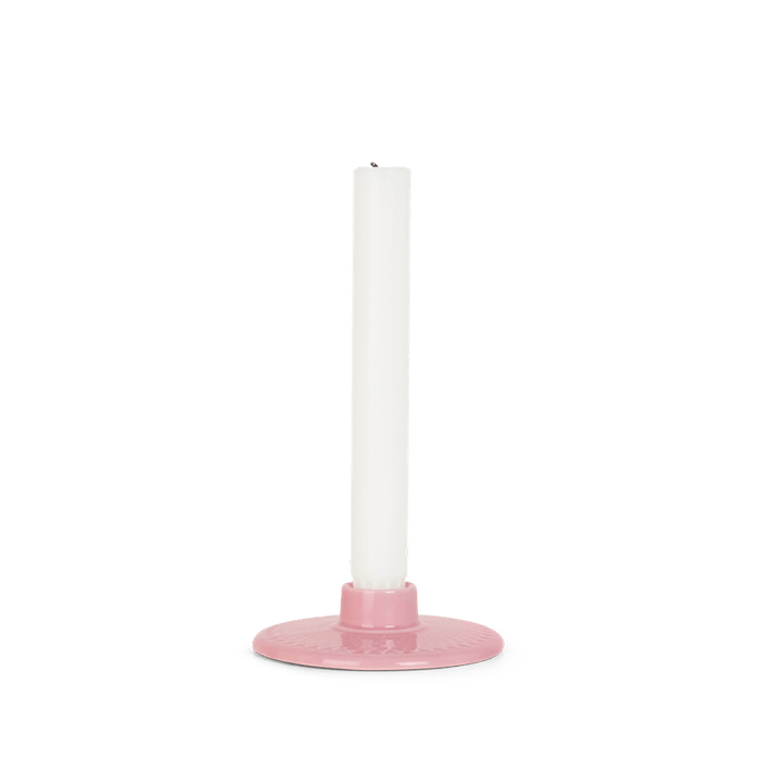 Lyngby Porcelain Rhombe Color Candle Holders