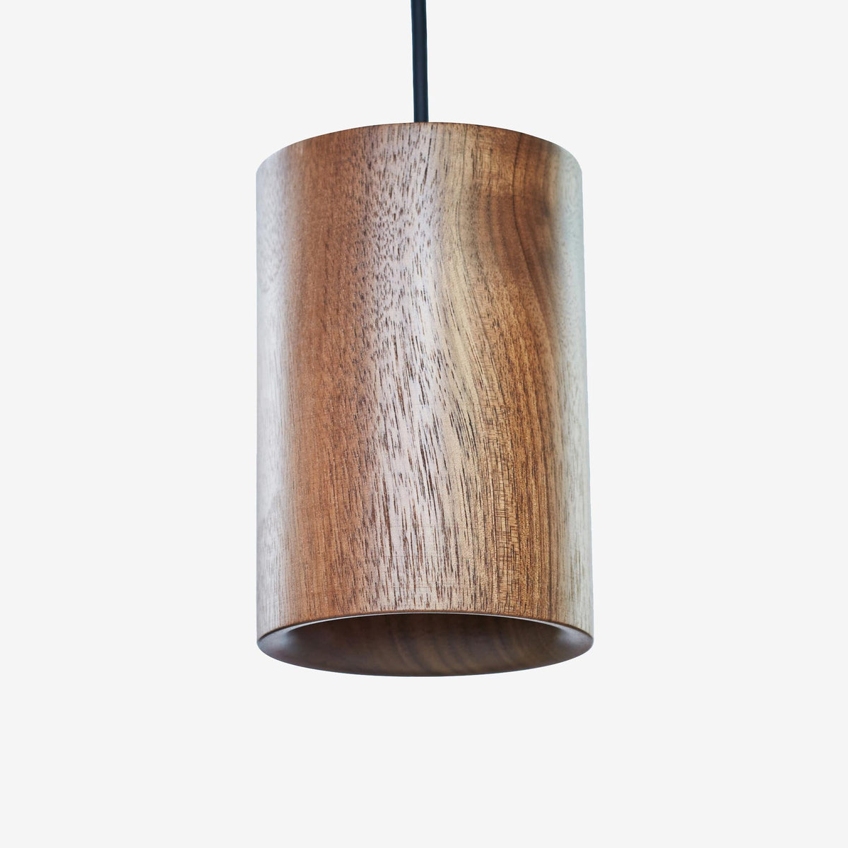 Case Solid Pendant cylinder in Walnut, solid walnut
