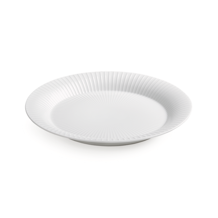 Kähler Hammershøi Plates in glazed stoneware, by Hans-Christian Bauer, B Corp certified Danish ceramic since 1839.