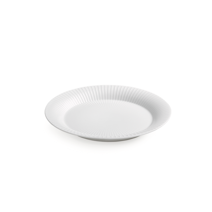 Kähler Hammershøi Plates in glazed stoneware, by Hans-Christian Bauer, B Corp certified Danish ceramic since 1839.