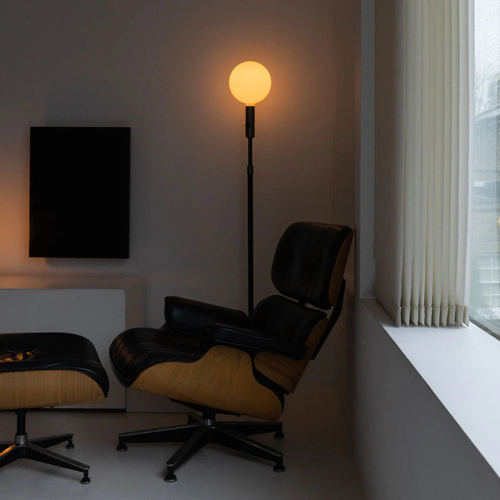 Poise Adjustable Floor Lamp & Sphere V