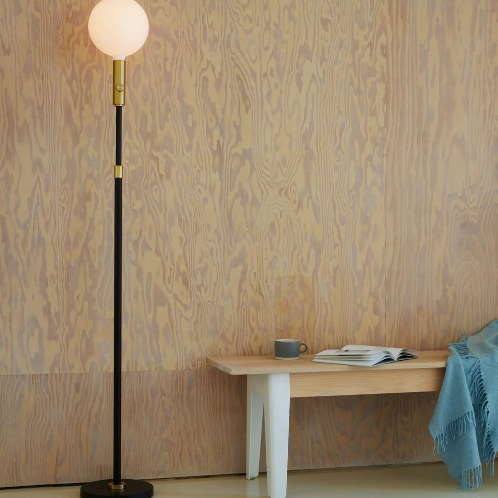 Poise Adjustable Floor Lamp & Sphere V