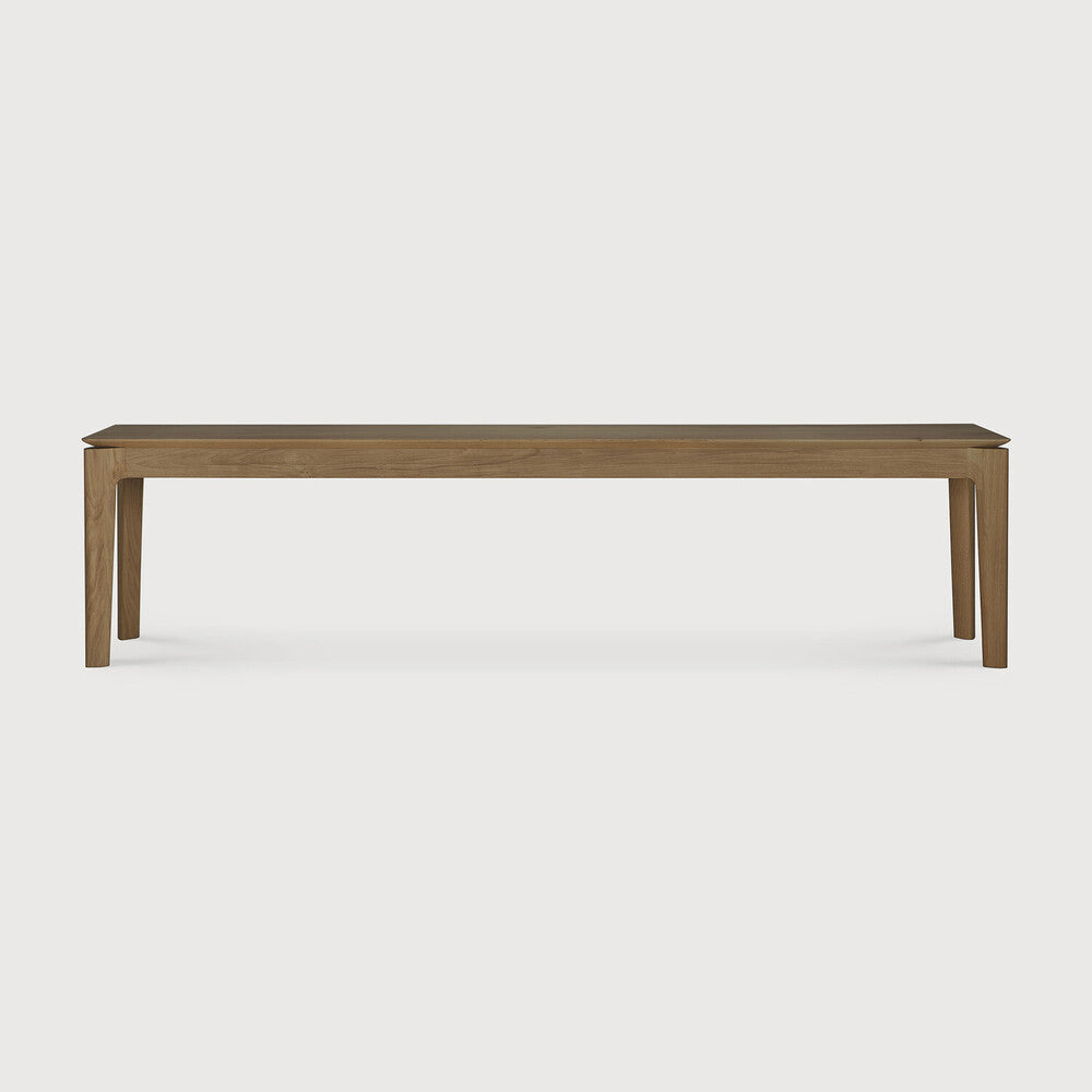 Ethnicraft Bok Bench in teak, FSC-certified solid teak, Belgian solid wood furniture