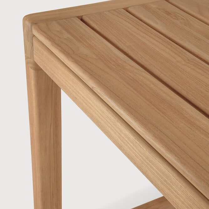 Ethnicraft Jack Outdoor Bar Table in teak, FSC-certified solid teak