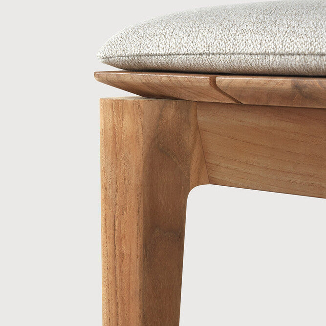 Detail of Ethnicraft Bok Outdoor Bench in Teak
