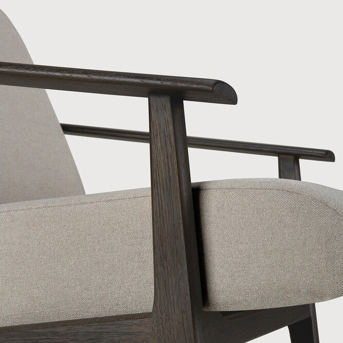 Ethnicraft Aspekt Lounge Chair with FSC-certified solid teak frame