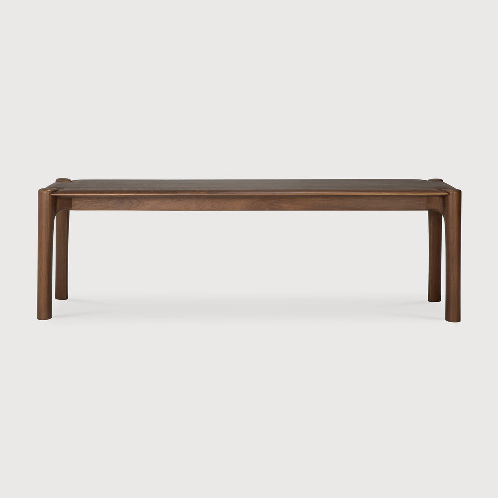 Ethnicraft PI Bench in teak, FSC-certified solid teak