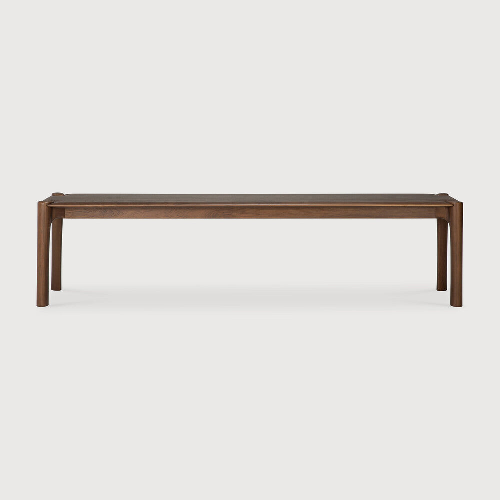 Ethnicraft PI Bench in teak, FSC-certified solid teak