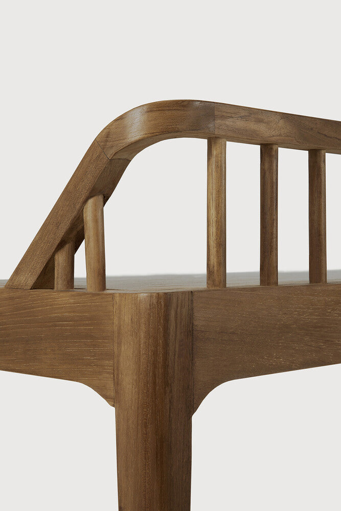 Reclaimed Teak Spindle Bench