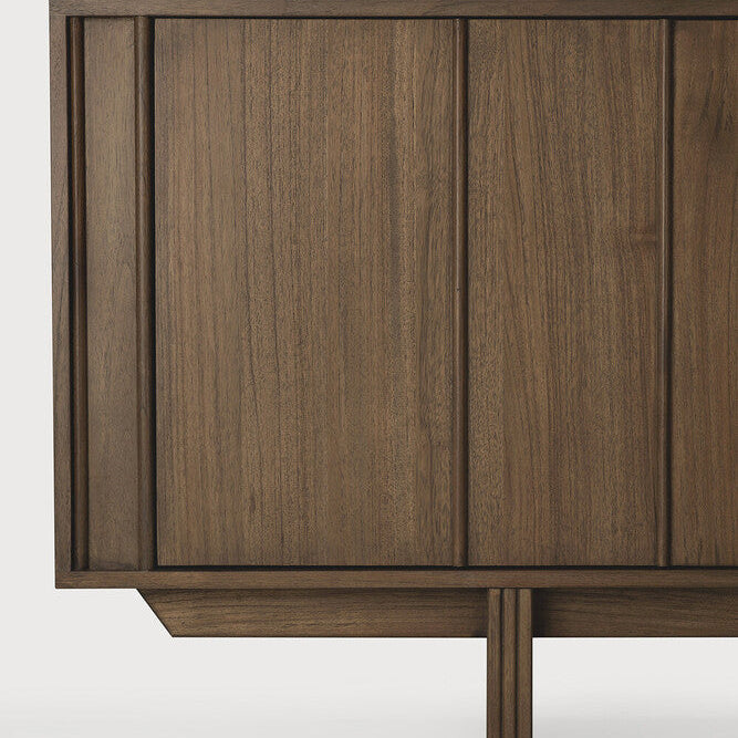 Ethnicraft Pillar Sideboard in teak, FSC-certified solid teak