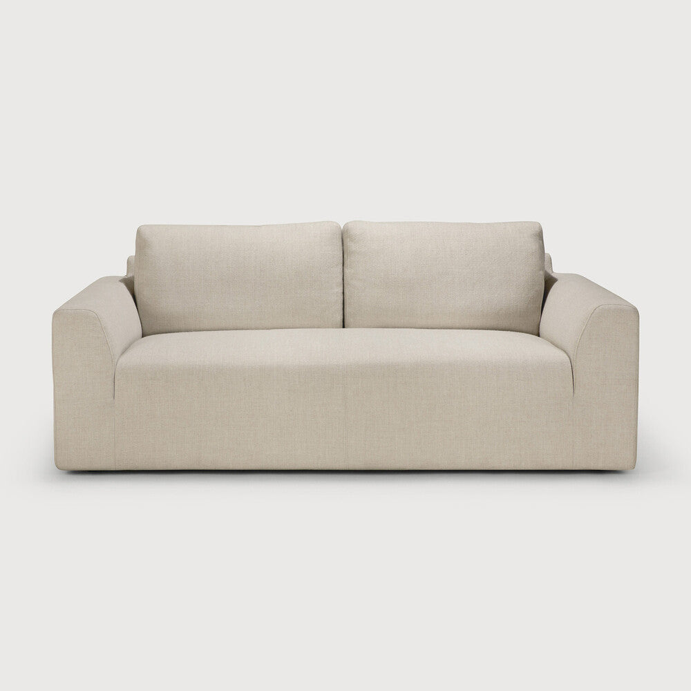 Ethnicraft Ease Sofa 2 seater in Leche, upholstered in Italy