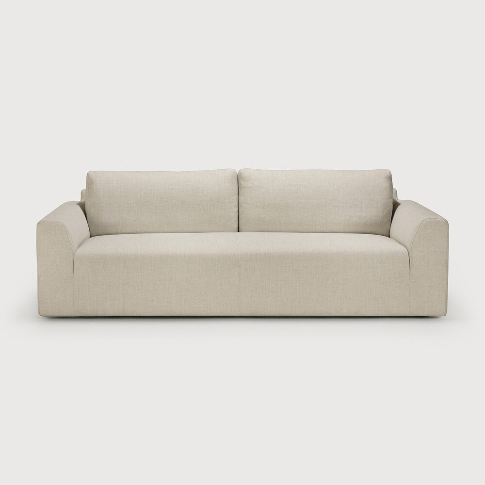 Ethnicraft Ease Sofa 3 seater in Leche, upholstered in Italy