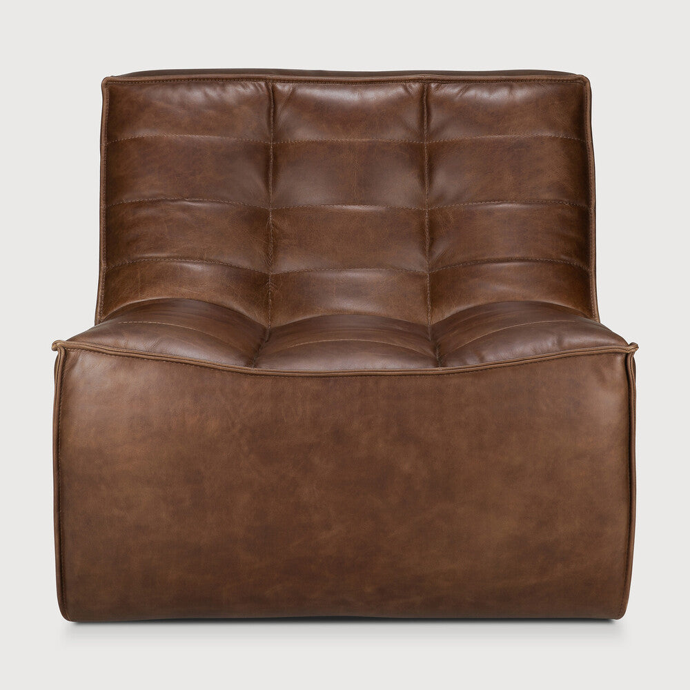 Ethnicraft N701 One Seater, FSC-certified solid wood furniture by Belgian brand