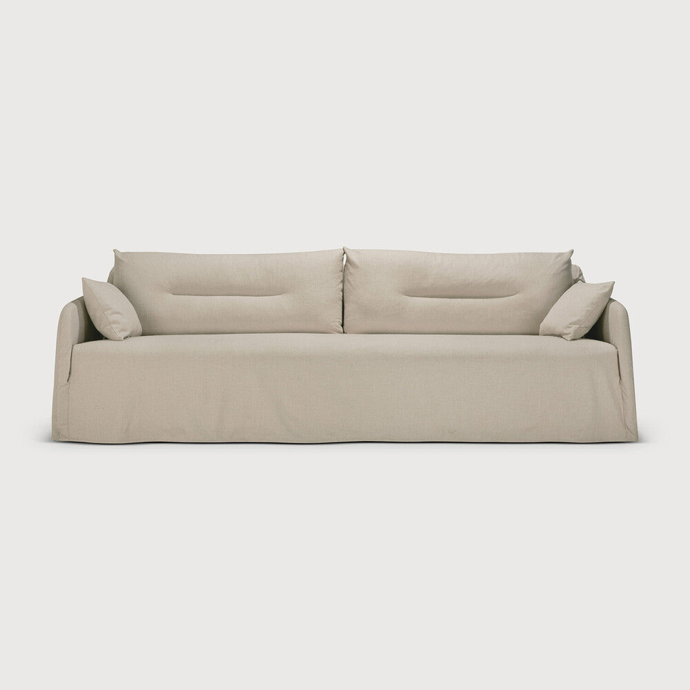 Ethnicraft Weave Sofa with FSC-certified solid wood frame, Belgian design