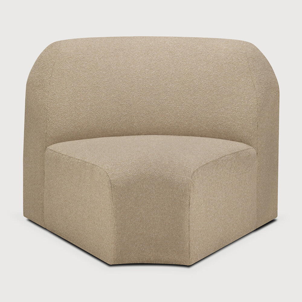 Ethnicraft Bulky Modulador Sofa with FSC-certified solid wood frame, Belgian design