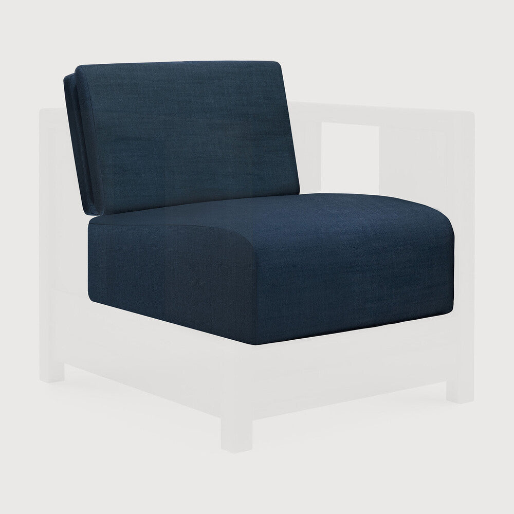 Ethnicraft Roan Lounge Chair with FSC-certified solid wood frame, Belgian design