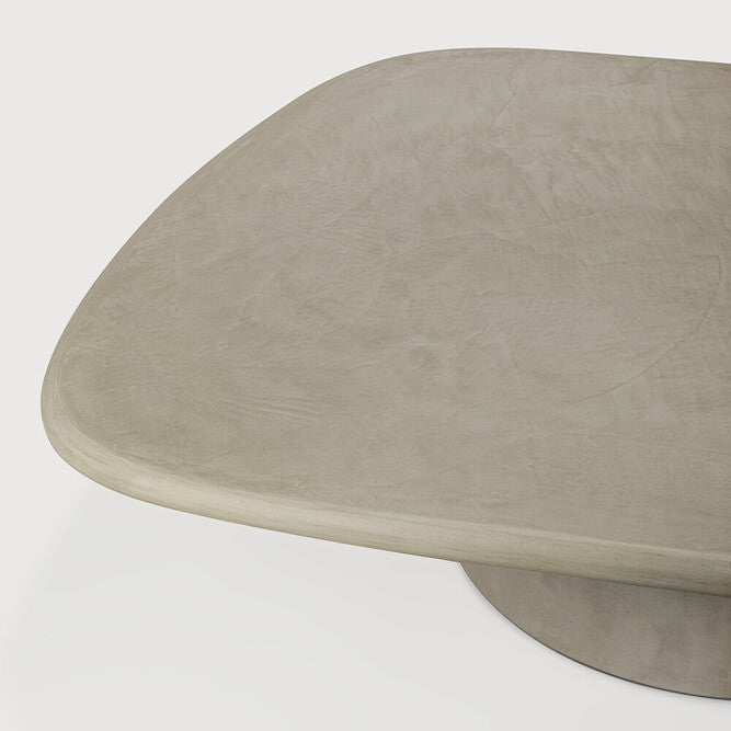 Ethnicraft Elements Outdoor Coffee Table, FSC-certified solid wood furniture by Belgian brand