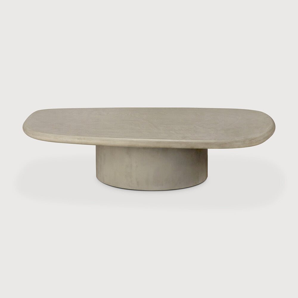 Ethnicraft Elements Outdoor Coffee Table, FSC-certified solid wood furniture by Belgian brand