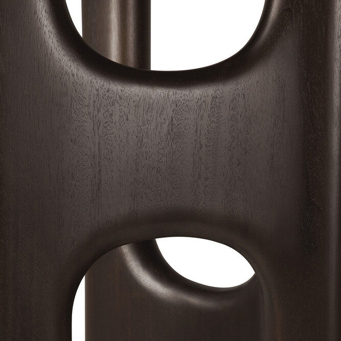 Ethnicraft Flow Console in mahogany, FSC-certified solid mahogany