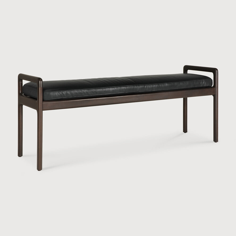 Ethnicraft Jack Bench, FSC-certified solid wood furniture by Belgian brand