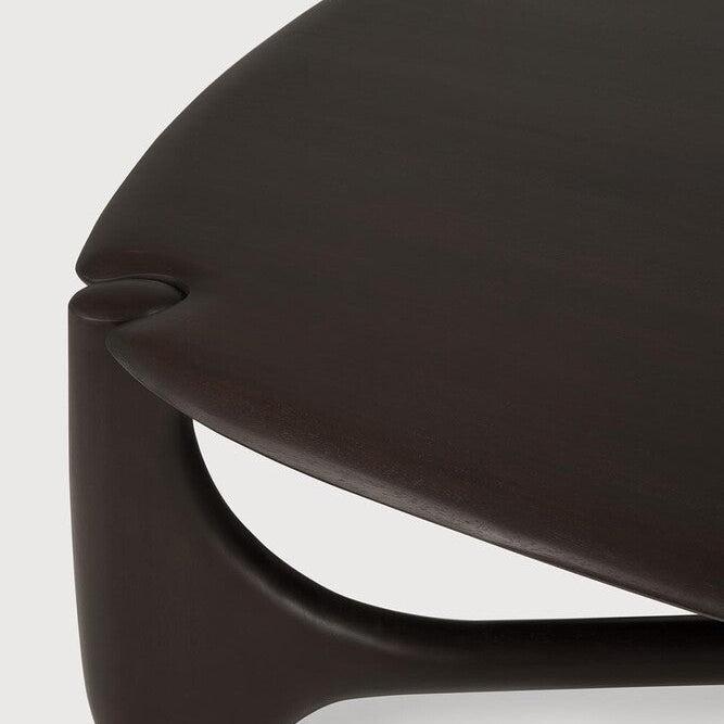 Ethnicraft Pi Coffee Table in mahogany, FSC-certified solid mahogany with varnished finish