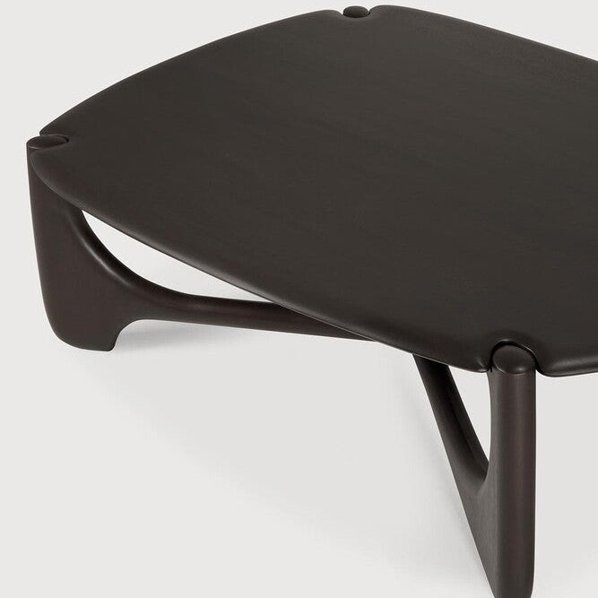 Ethnicraft Pi Coffee Table in mahogany, FSC-certified solid mahogany with varnished finish