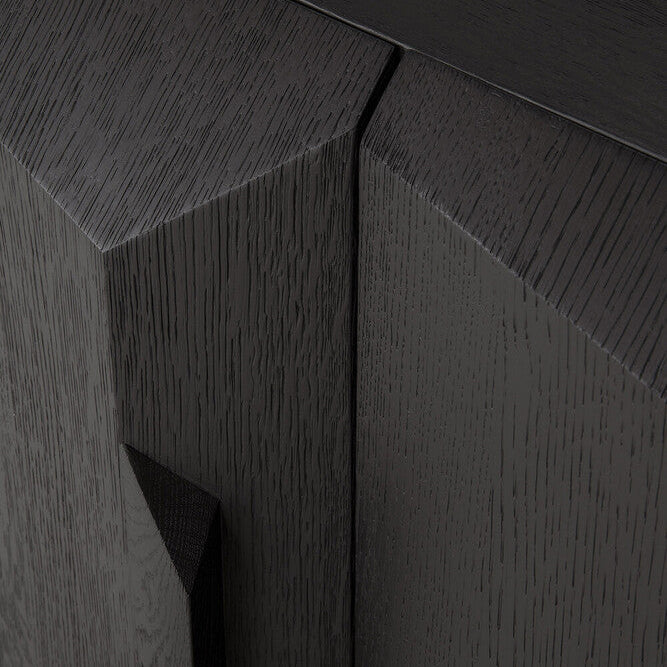 Ethnicraft Stairs Sideboard, FSC-certified solid wood furniture by Belgian brand