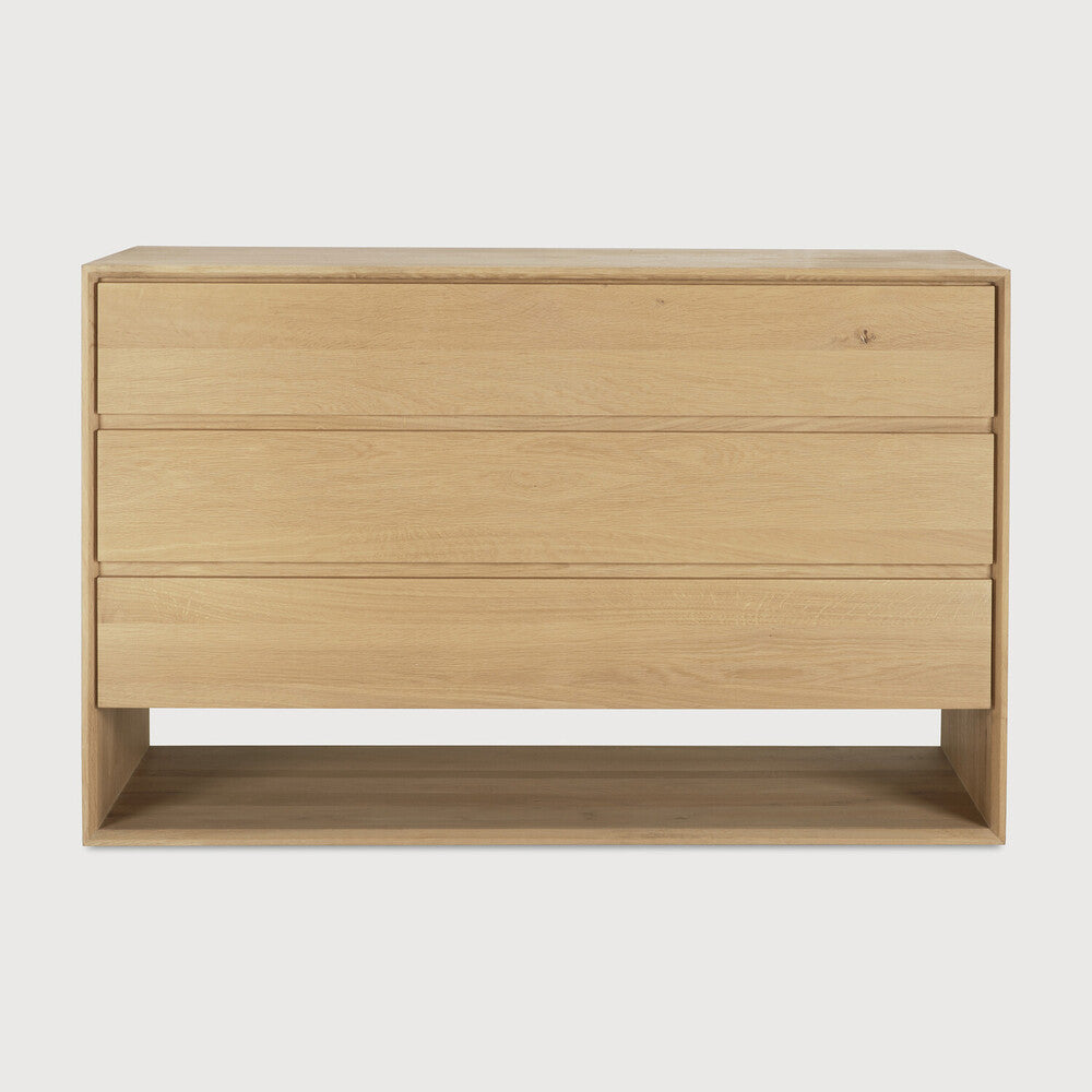 Ethnicraft Nordic Dresser, FSC-certified solid wood furniture by Belgian brand