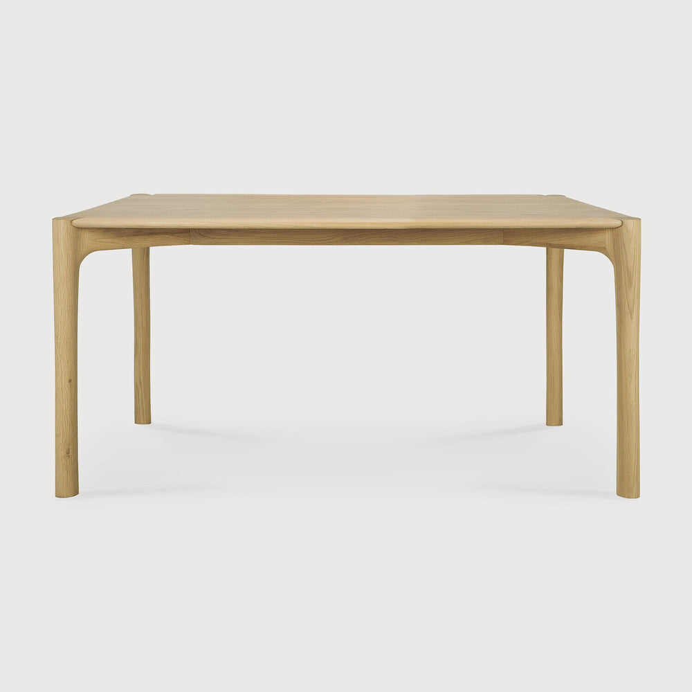 Ethnicraft PI Dining Table in oak styled in a dining room