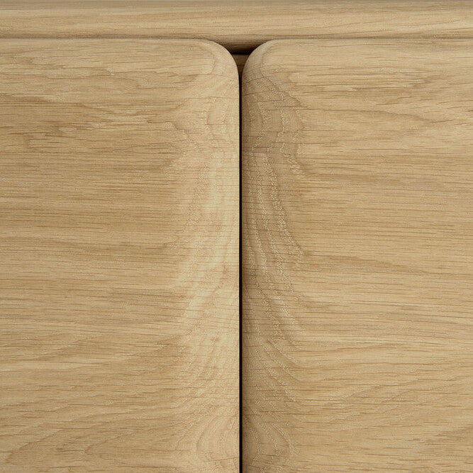 Ethnicraft PI TV Cupboard in oak, FSC-certified solid oak