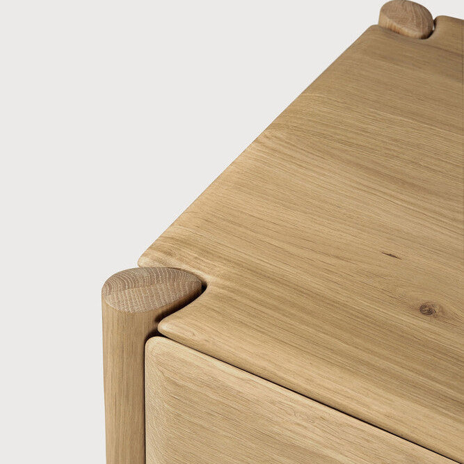 Ethnicraft PI TV Cupboard in oak, FSC-certified solid oak