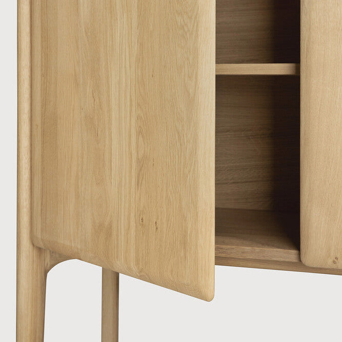 Ethnicraft PI Cupboard in oak, FSC-certified solid oak