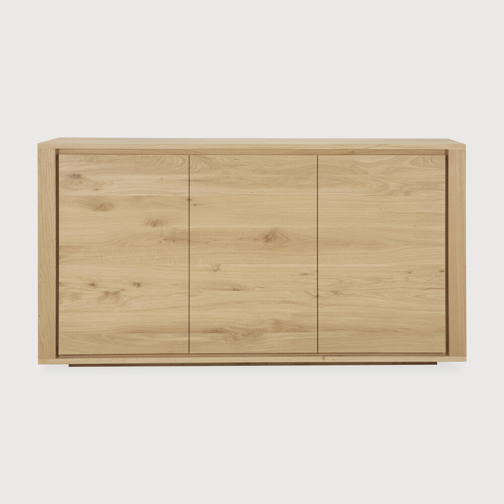 Ethnicraft Shadow Sideboard, FSC-certified solid wood furniture by Belgian brand